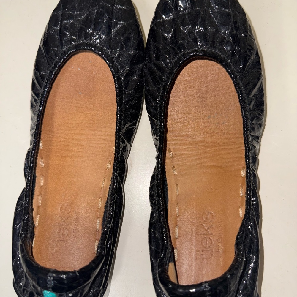 Tieks black Patton
